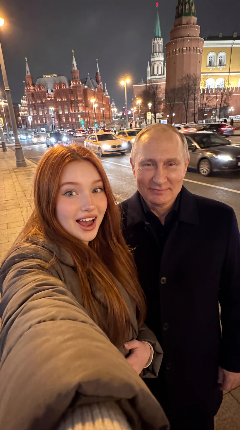 С кем бы ты сделал селфи? 👀 Жми «Повторить» 🔄 Можно выбрать любого человека и любой город…