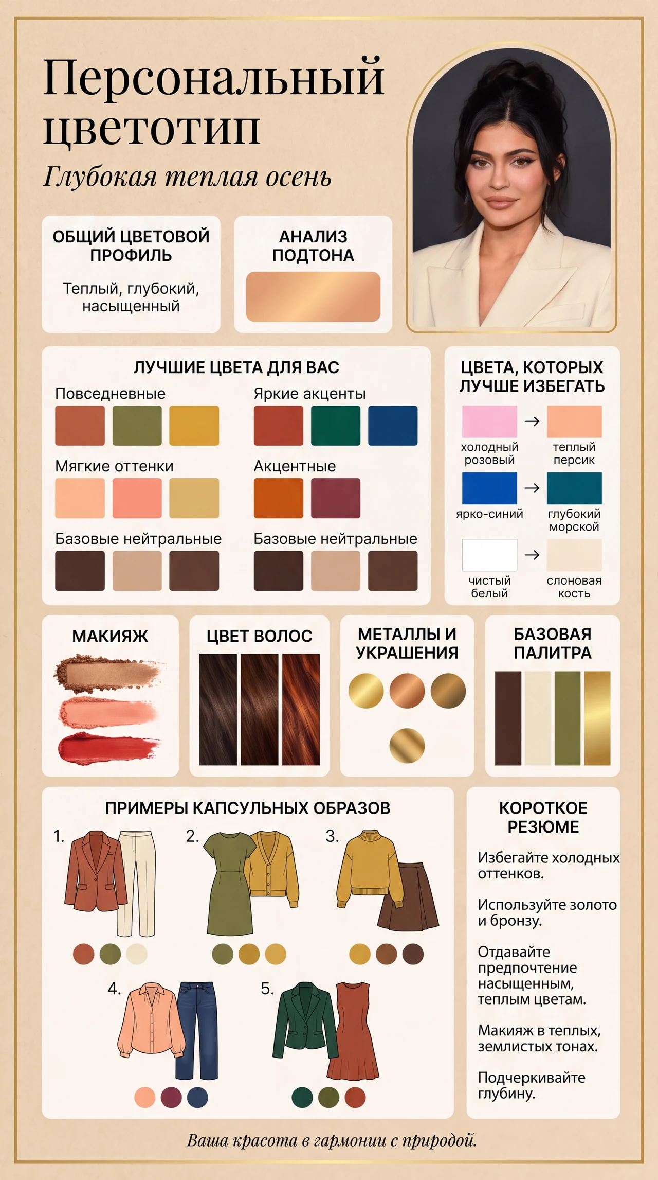 Мой цветотип 🎨 Сделай такое же фото в пару кликов — жми «Повторить» 🔄 Загрузи своё фото —…