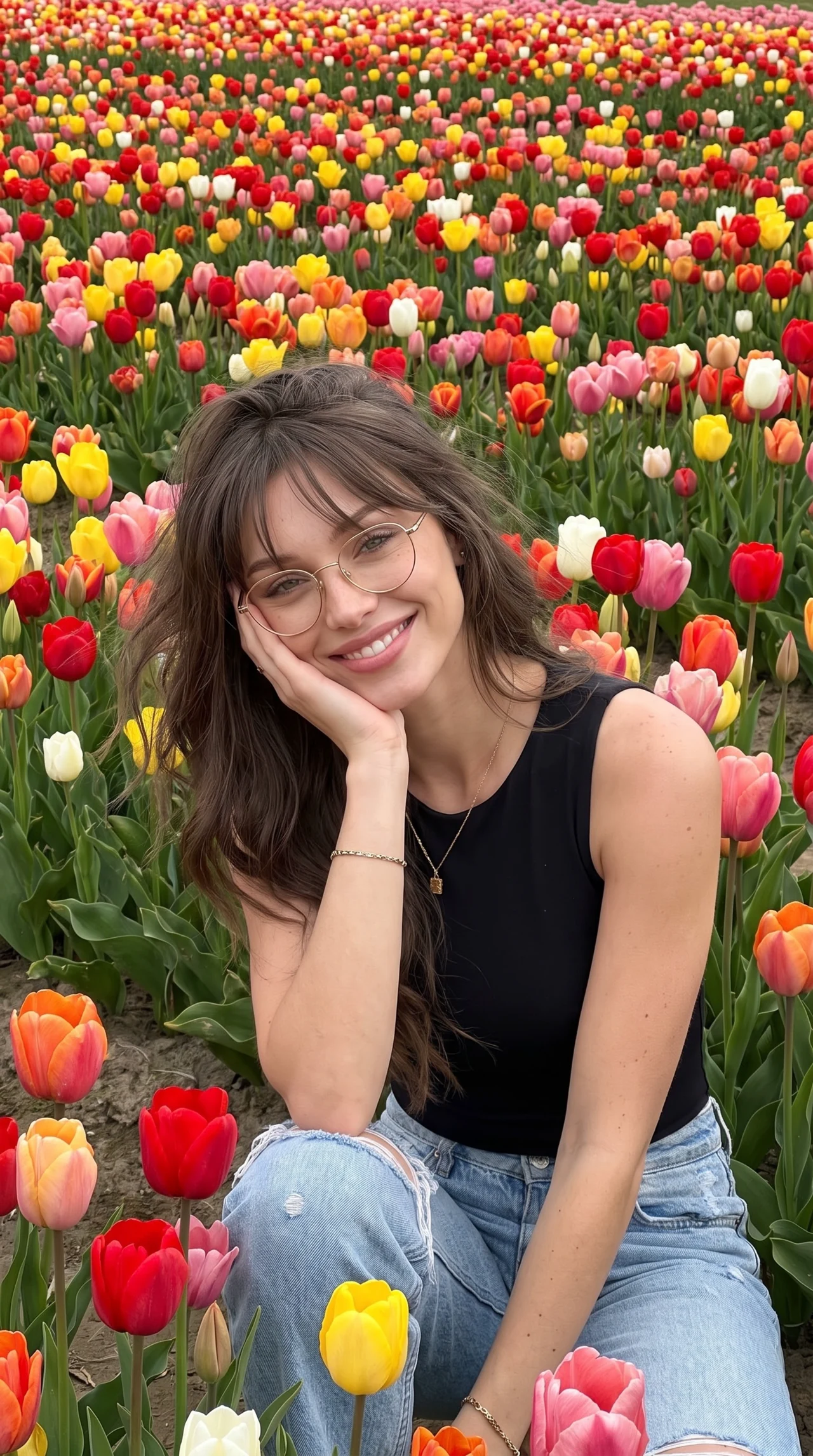 Ты можешь сделать такое же в пару кликов🌷 Жми «Повторить» 🔄 Загрузи своё фото — внешность…