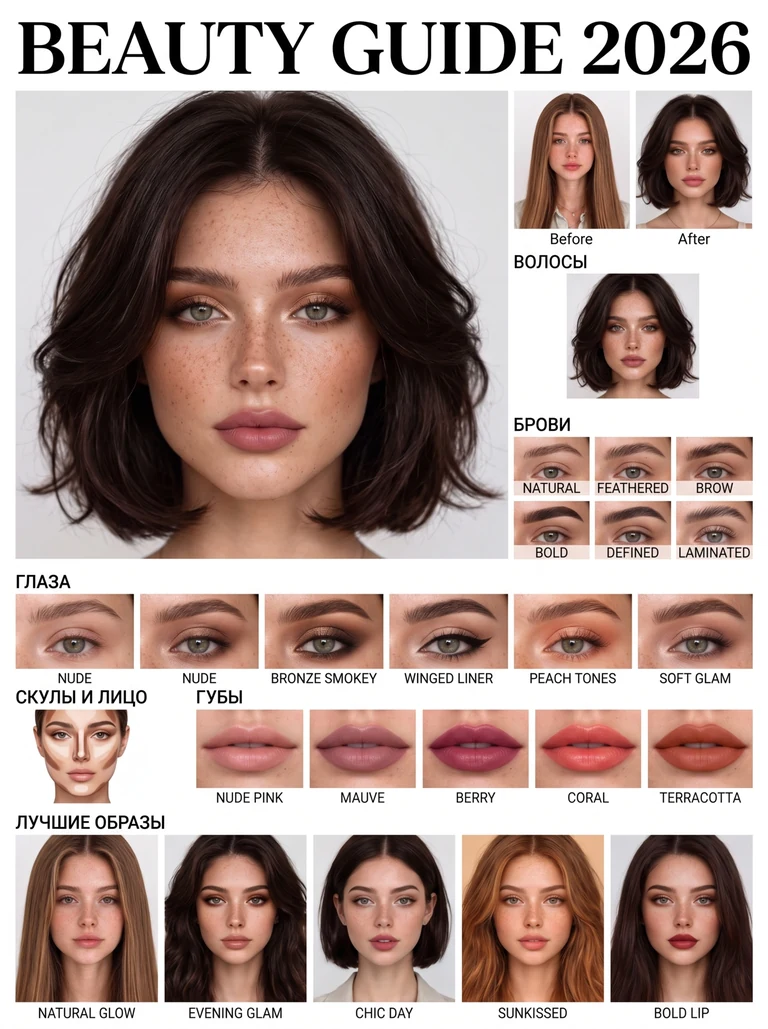 Сделай свой Beauty guide за один клик ✅️