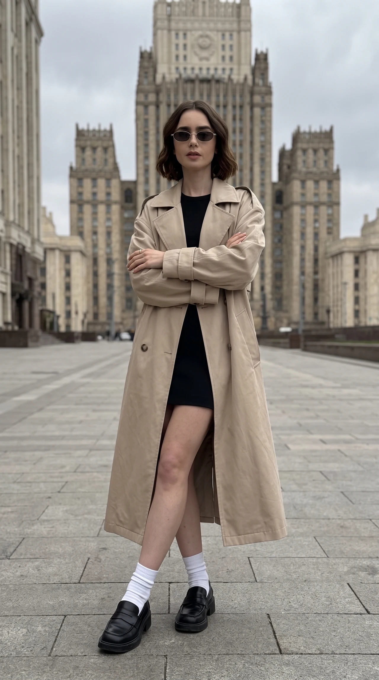 📸 Фотография где вы в Москве. Город можно будет поменять в промпте