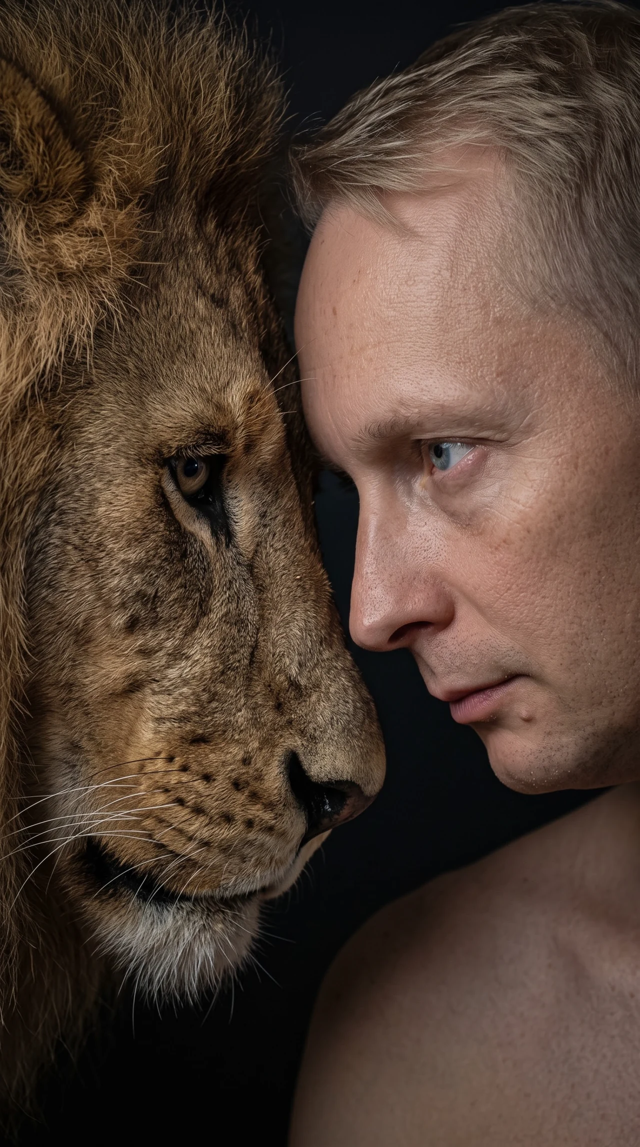 📸 Студийное фото со львом!