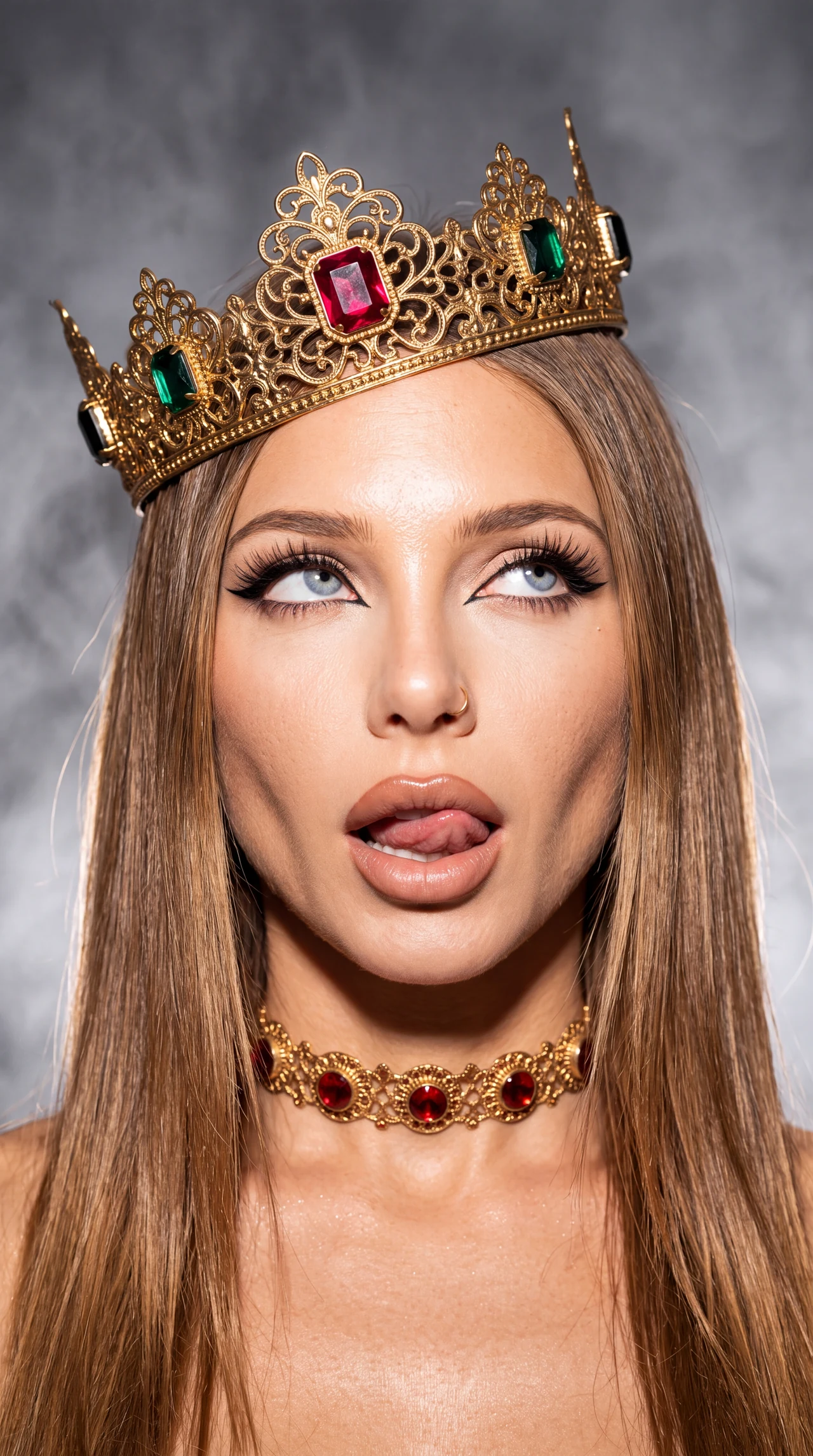 Rebellious royalty 👑💥 — и точка. Повторить в 1 клик 🖤👑