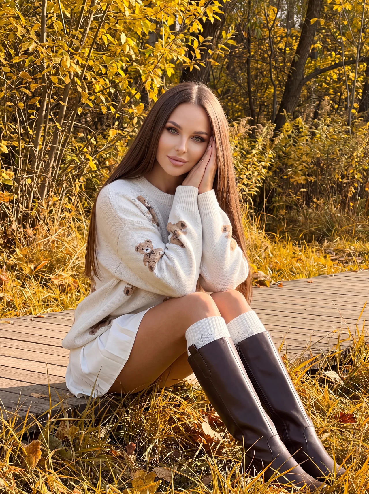 Осень 🍂 Нажмите 🔁 чтобы повторить