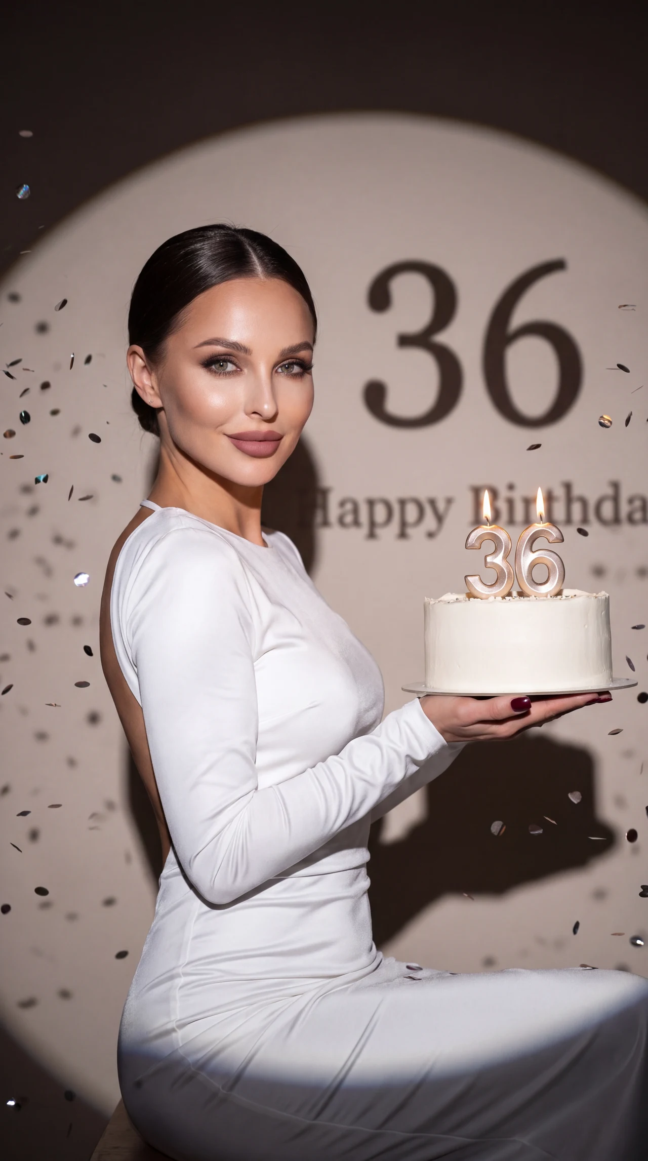 День рождения 🎂 Возраст можно поменять в настройках ❤️ Нажмите 🔁 чтобы повторить