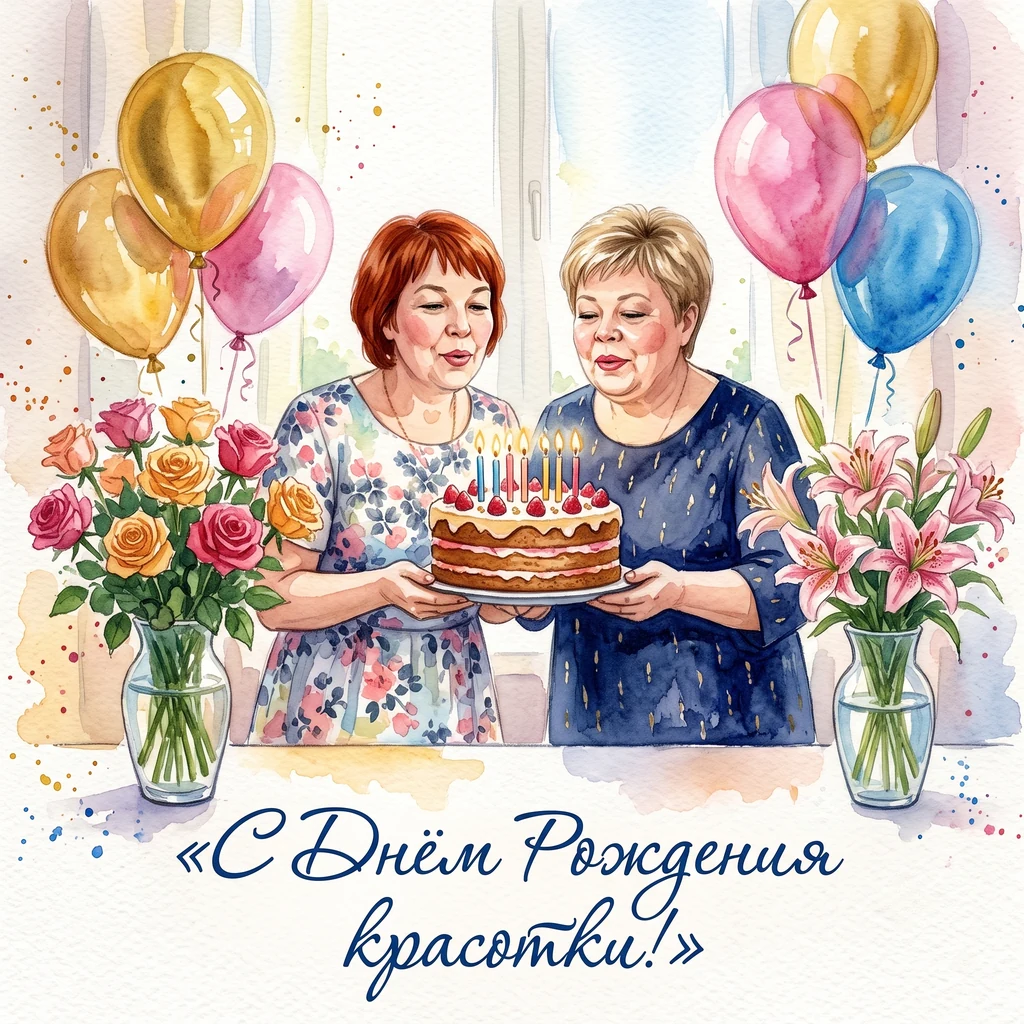 День рождение в один день! ❤️