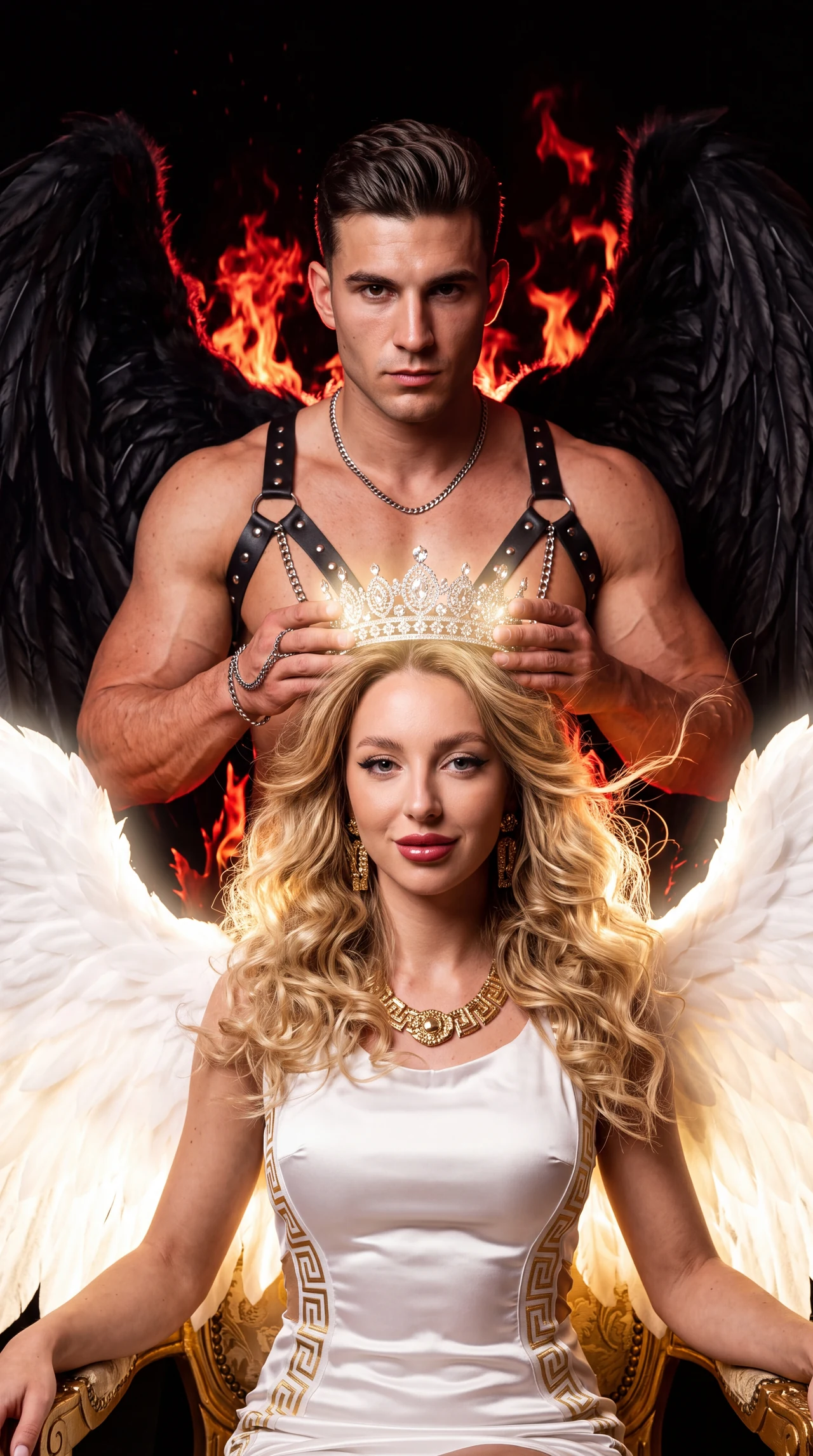 Он признал свою королеву 👑 ⭐️⭐️⭐️ЭКСКЛЮЗИВ. Авторский промпт.