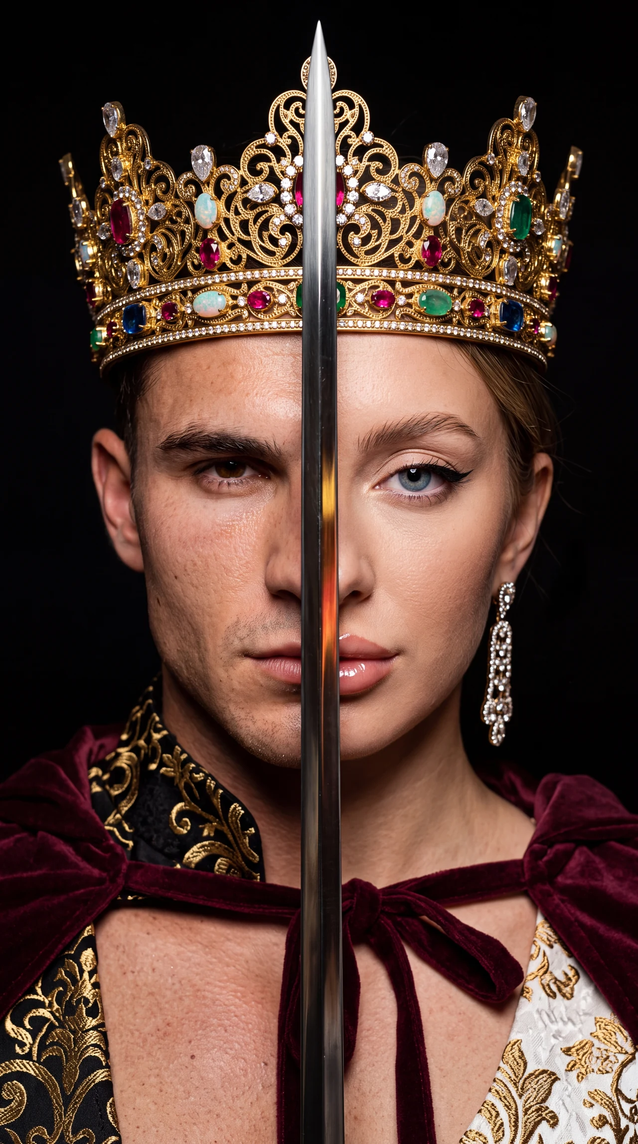 Король и Королева 👑 ⭐️⭐️⭐️ ЭКСКЛЮЗИВ. Авторский промпт.