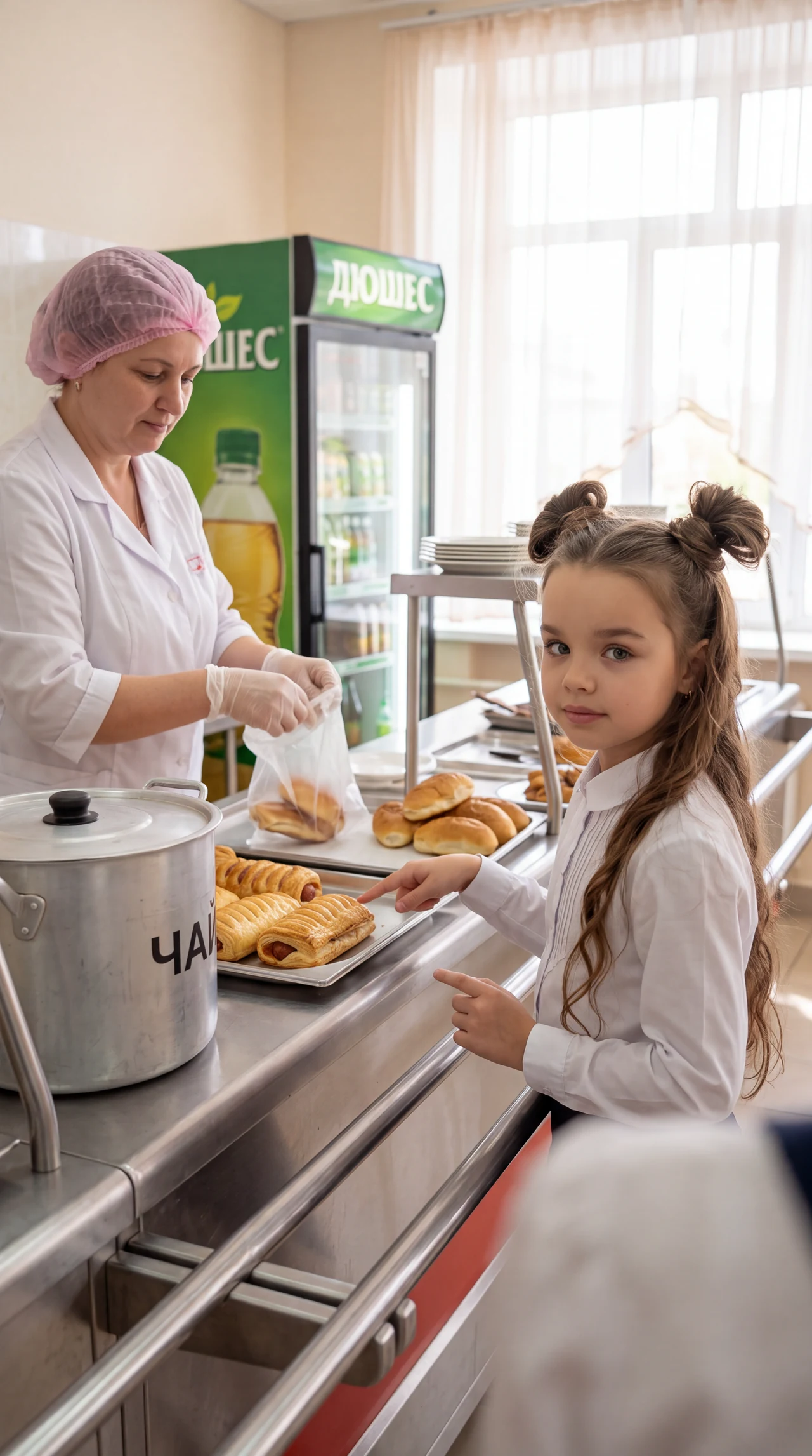 В школьной столовой 😍😍😍 Фото для девочки