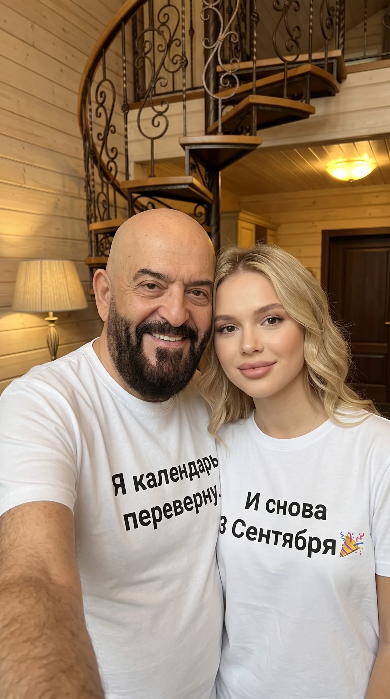 Уже 3-е сентября 🤣🍁🍁🍁 Фото с Михаилом Шафутинским