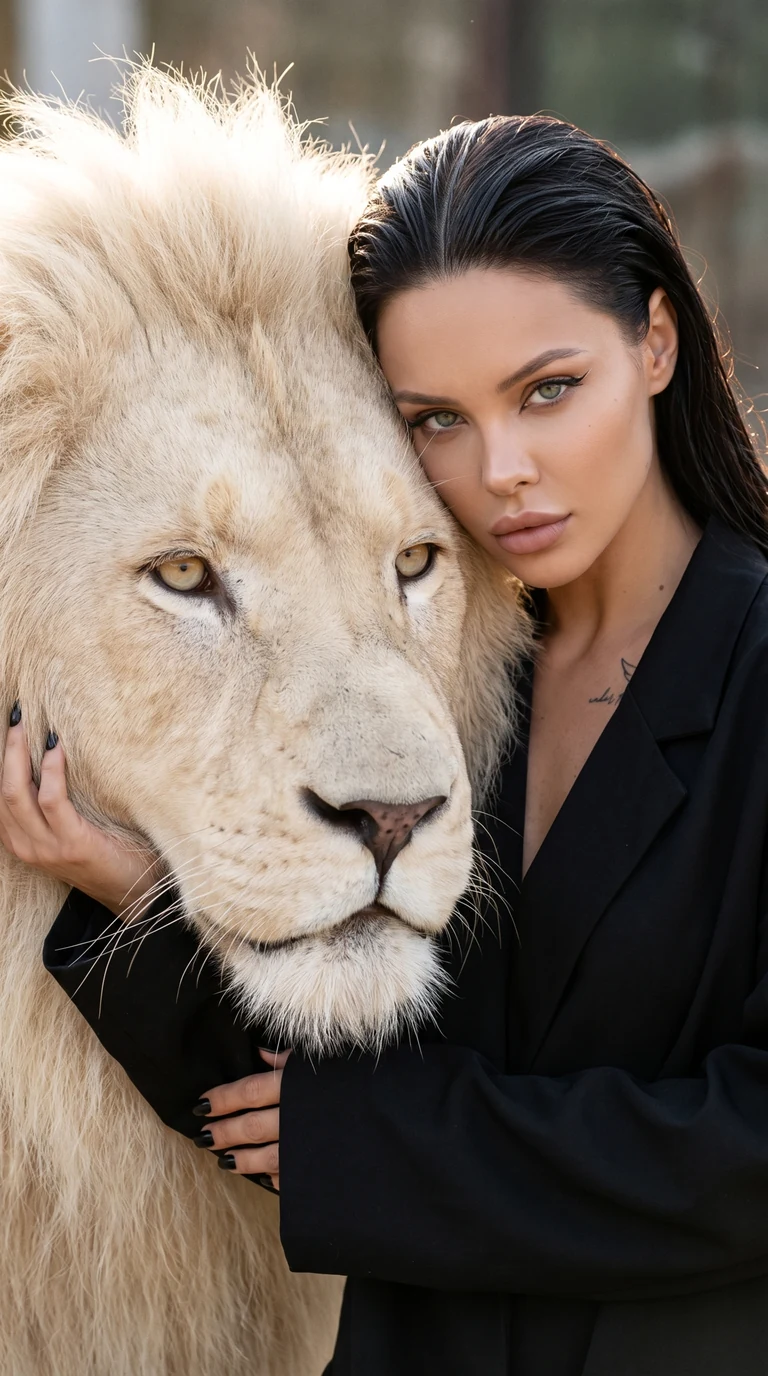 Фото со львом 🦁