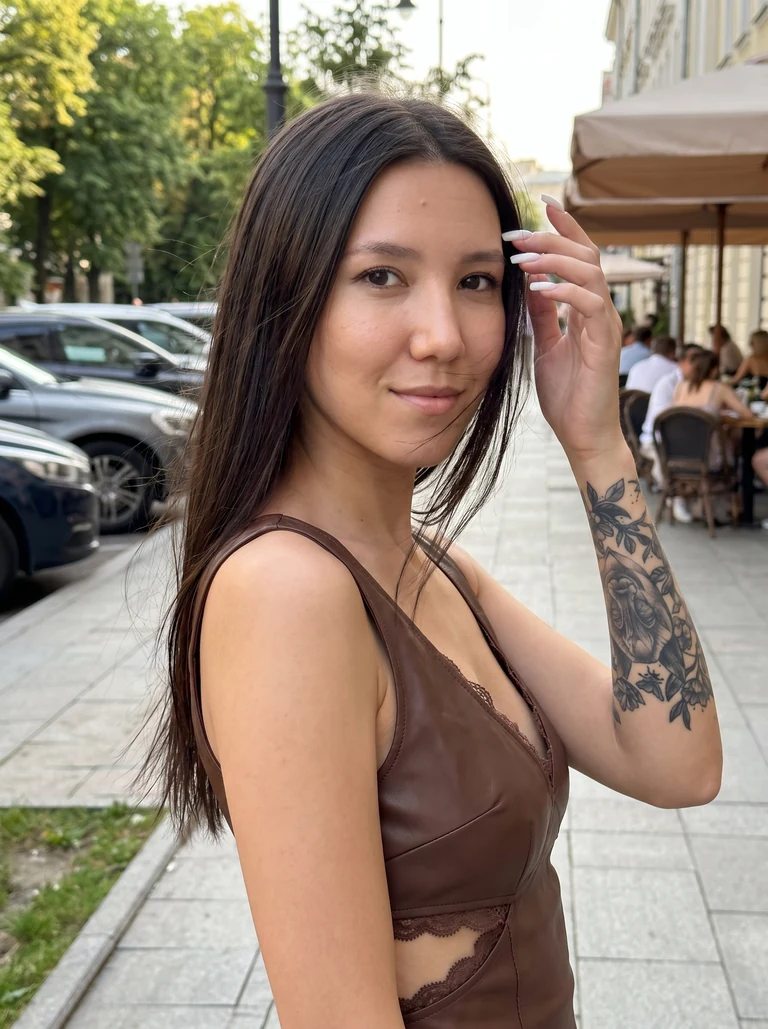 Повторить в один клик✨️ загружаем свое фото + фото наряда