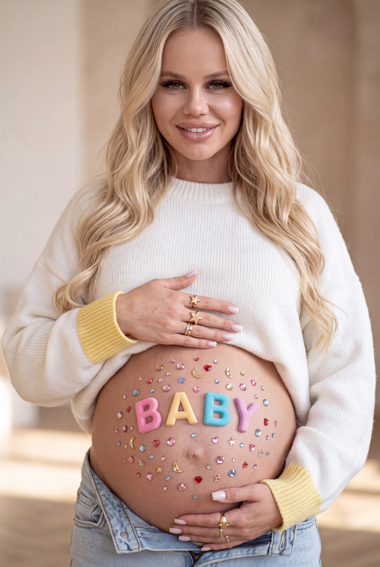 Надпись можно изменить на BOY или GIRL 🤰