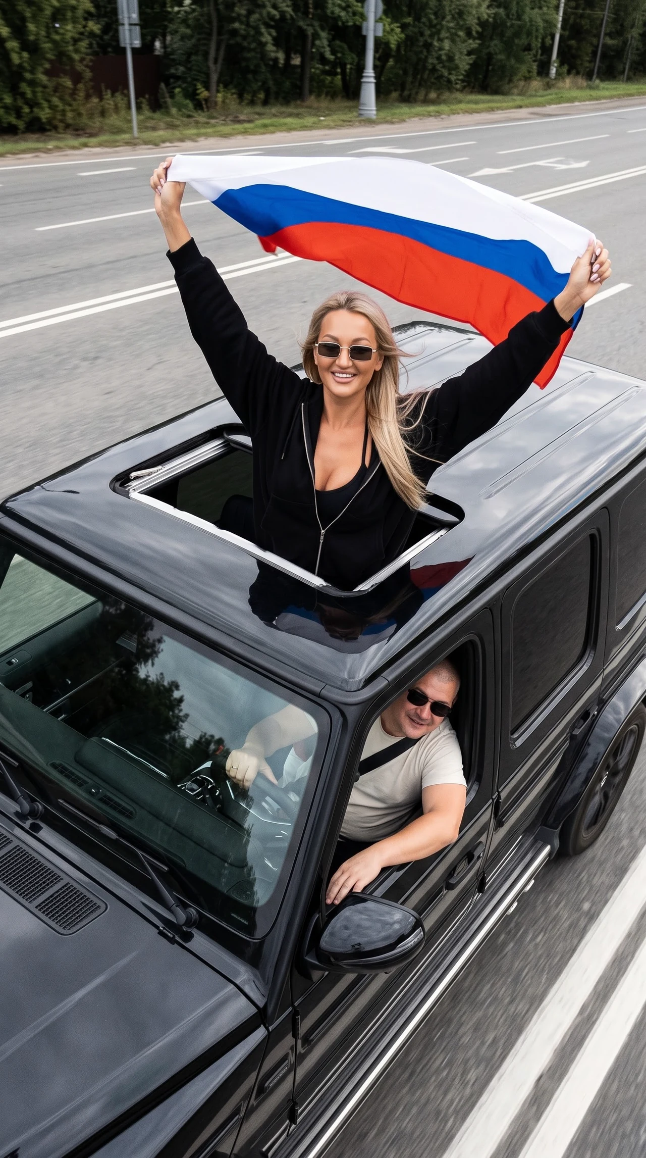 День флага а РФ 🇷🇺 волосы будут как на вашем приложенном фото❤️
