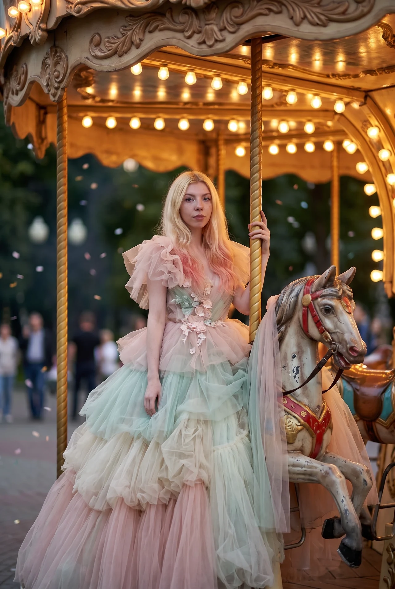 Фотосессия в парке аттракционов 🌸🔥
