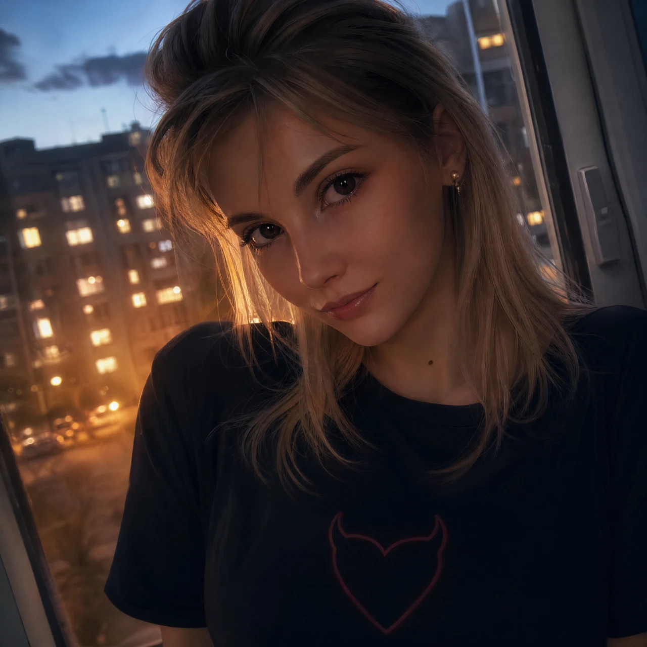 фото в стиле аниме-реализм🍷