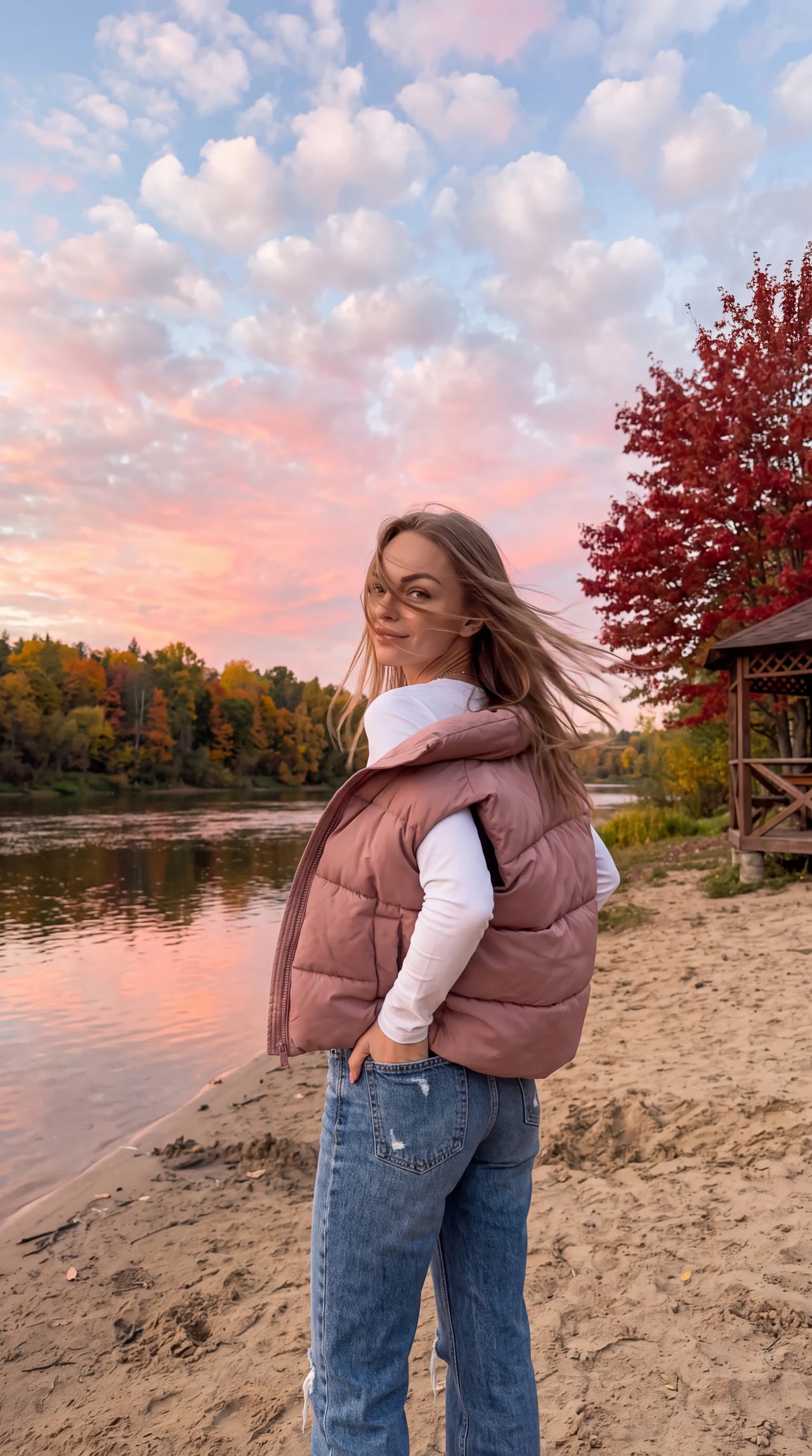 Осенний вечер🍂 Повторить фото нажми 🔁