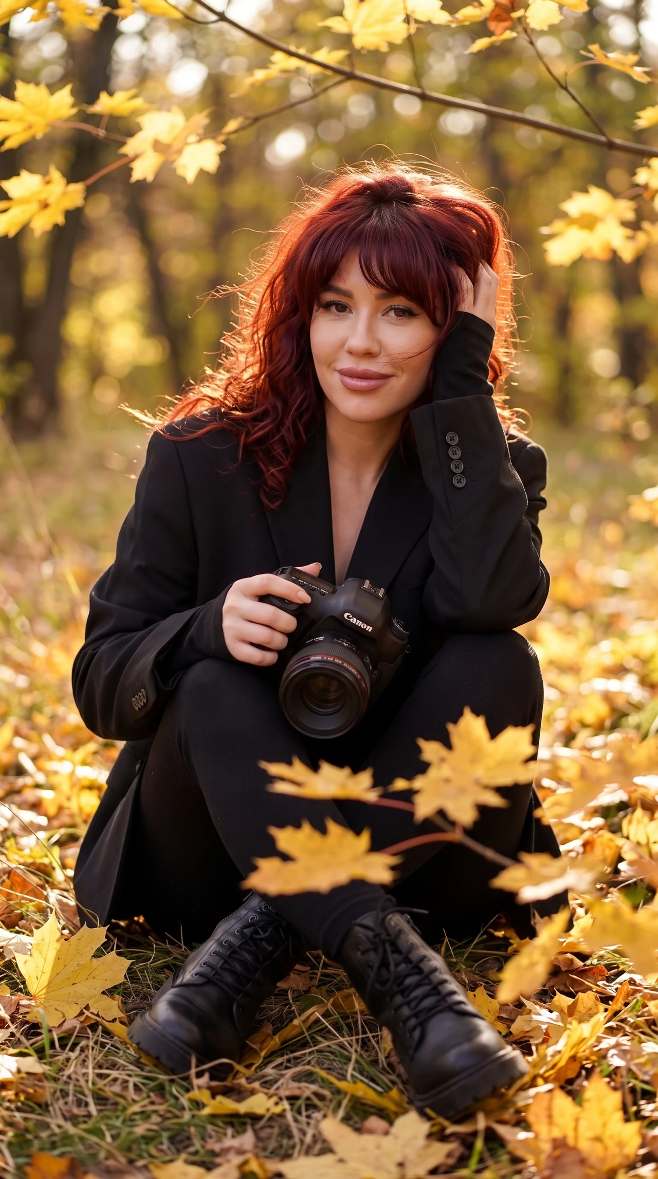 Твое идеальное фото тут 🔁 #дляфотографа #портрет #осень