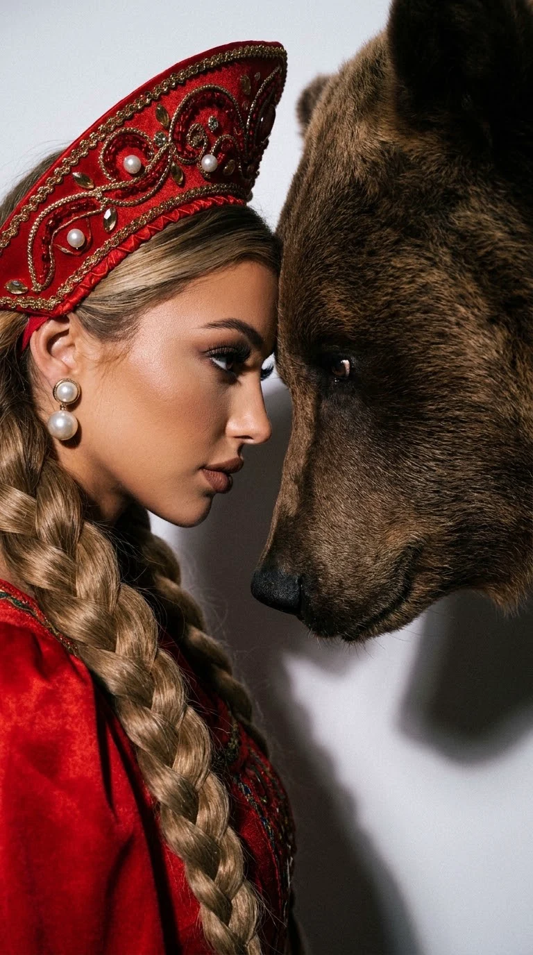 Фотоссессия с медведем 😍
