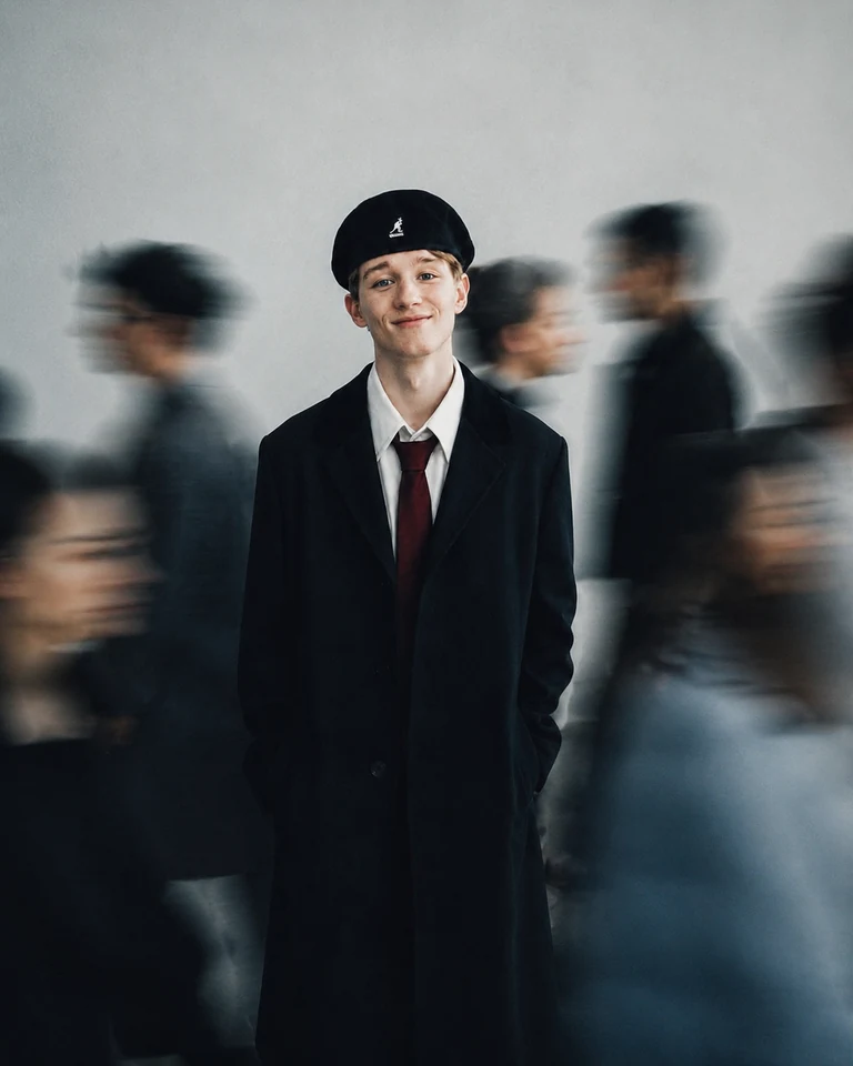 Фото в толпе