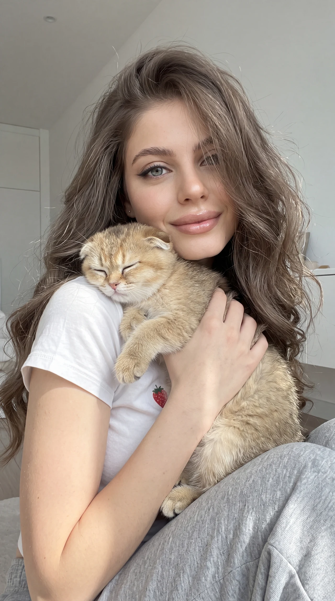 😻 Фото с котиком ...... 👆🏼 Нажмите на 🔄 чтобы повторить ✨