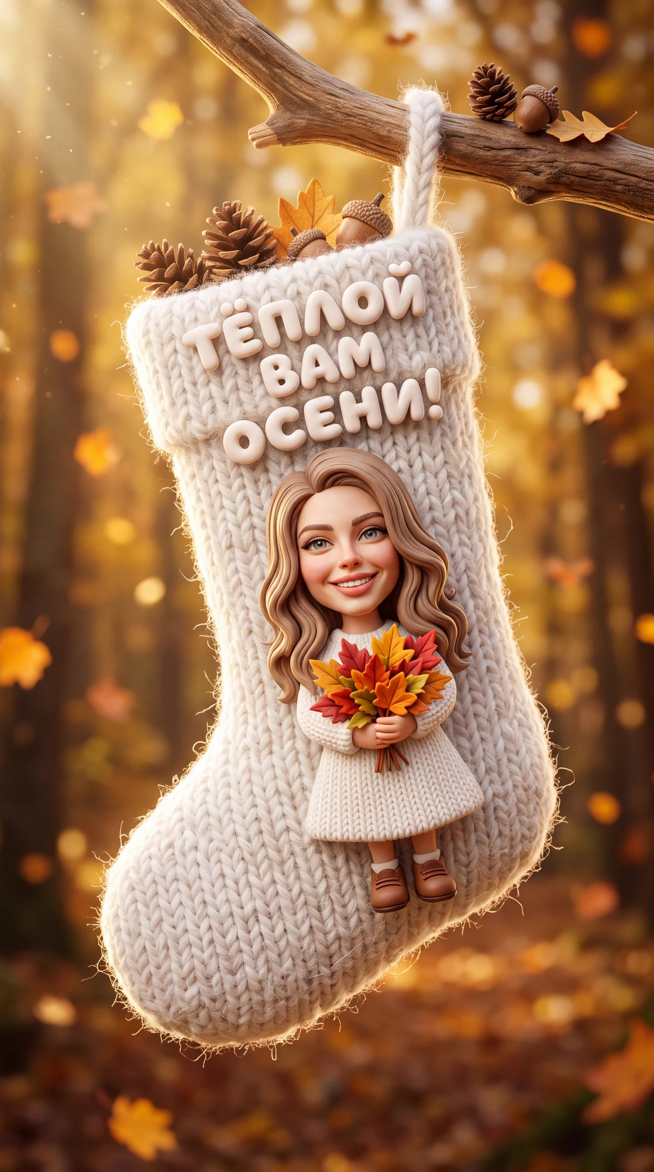 🍁 ТЁПЛОЙ ВАМ ОСЕНИ .... 👆🏼 Нажмите на 🔄 чтобы повторить ✨