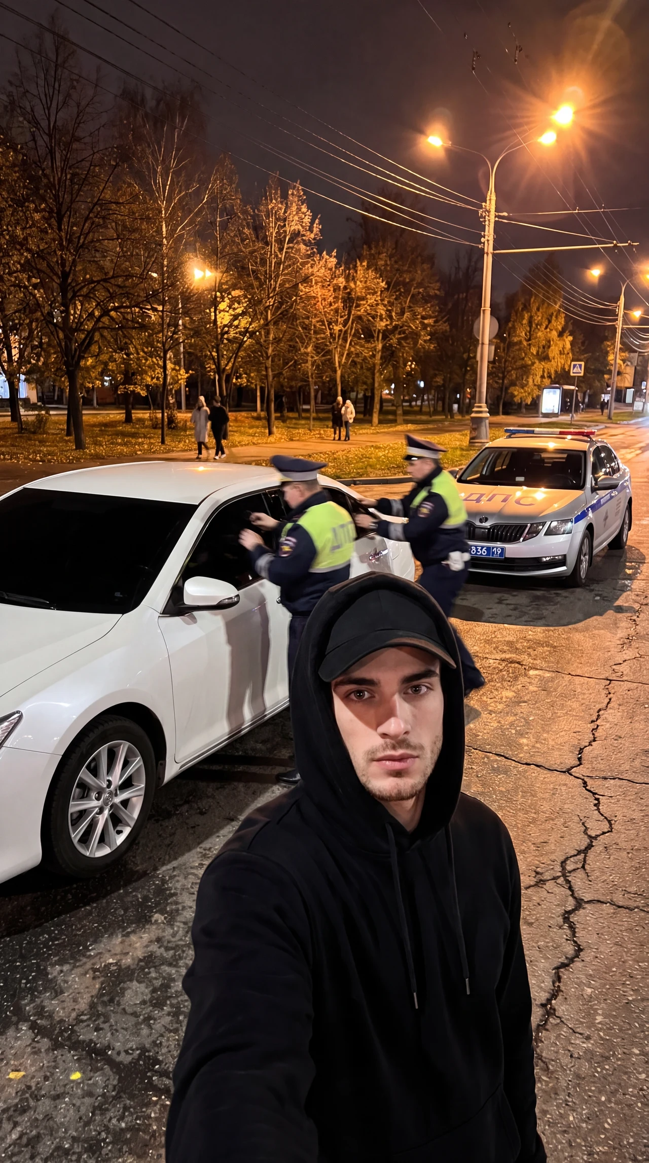🖤 Менты содрали тонировку ..... 👆🏼 Нажмите на 🔄 чтобы повторить ✨