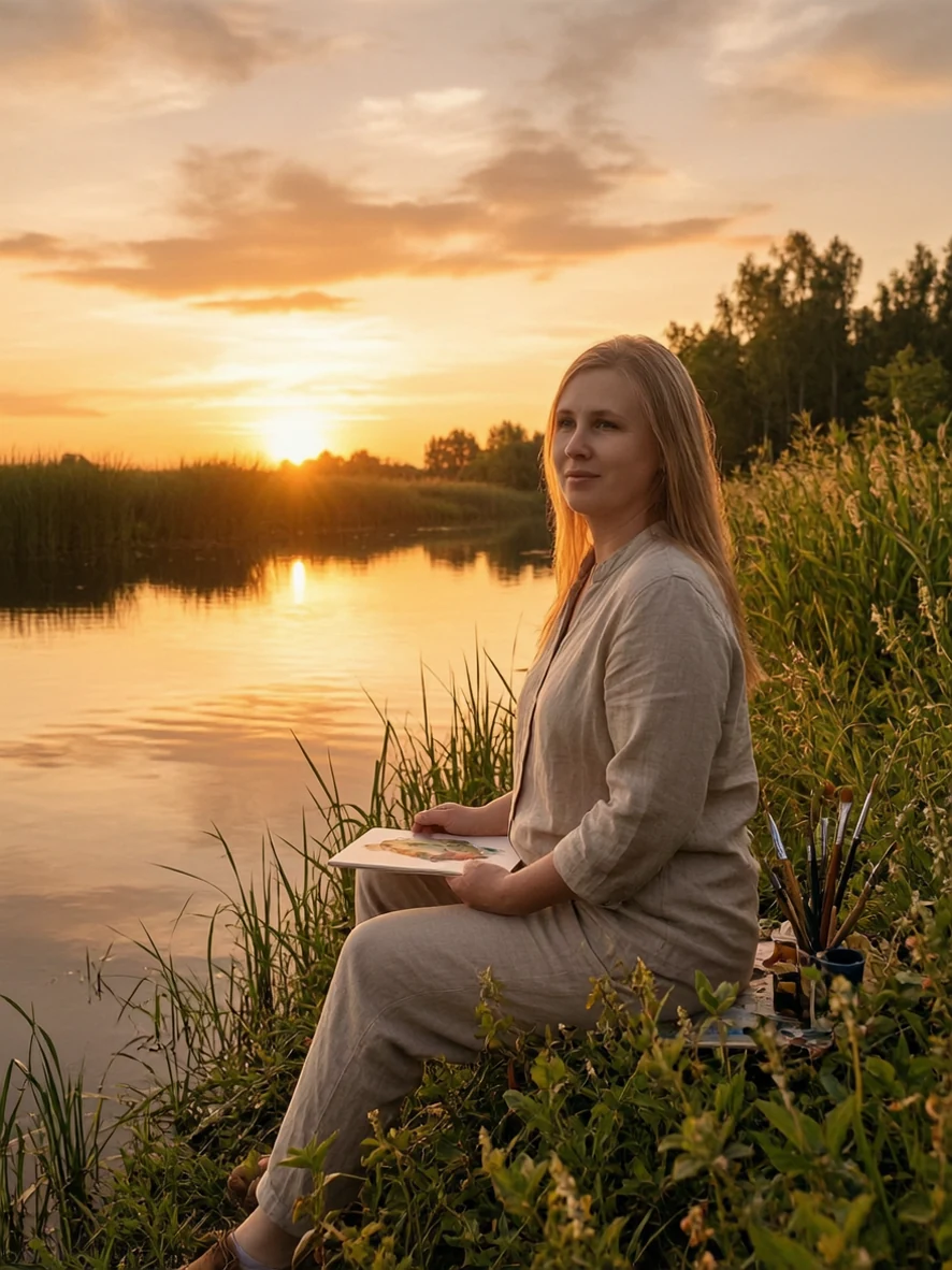 Я Катя, художник-любитель, простая девушка из провинции. С очень не простой судьбой.