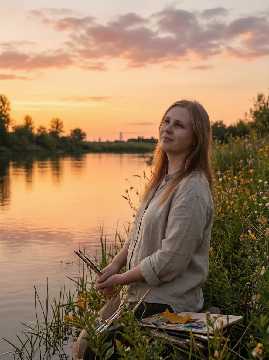 Я Катя, художник-любитель, простая девушка из провинции. С очень не простой судьбой.